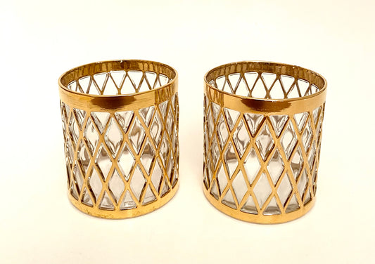 Imperial Glass Lattice/Sekai Ichi Whiskey (Pair) 1 Available