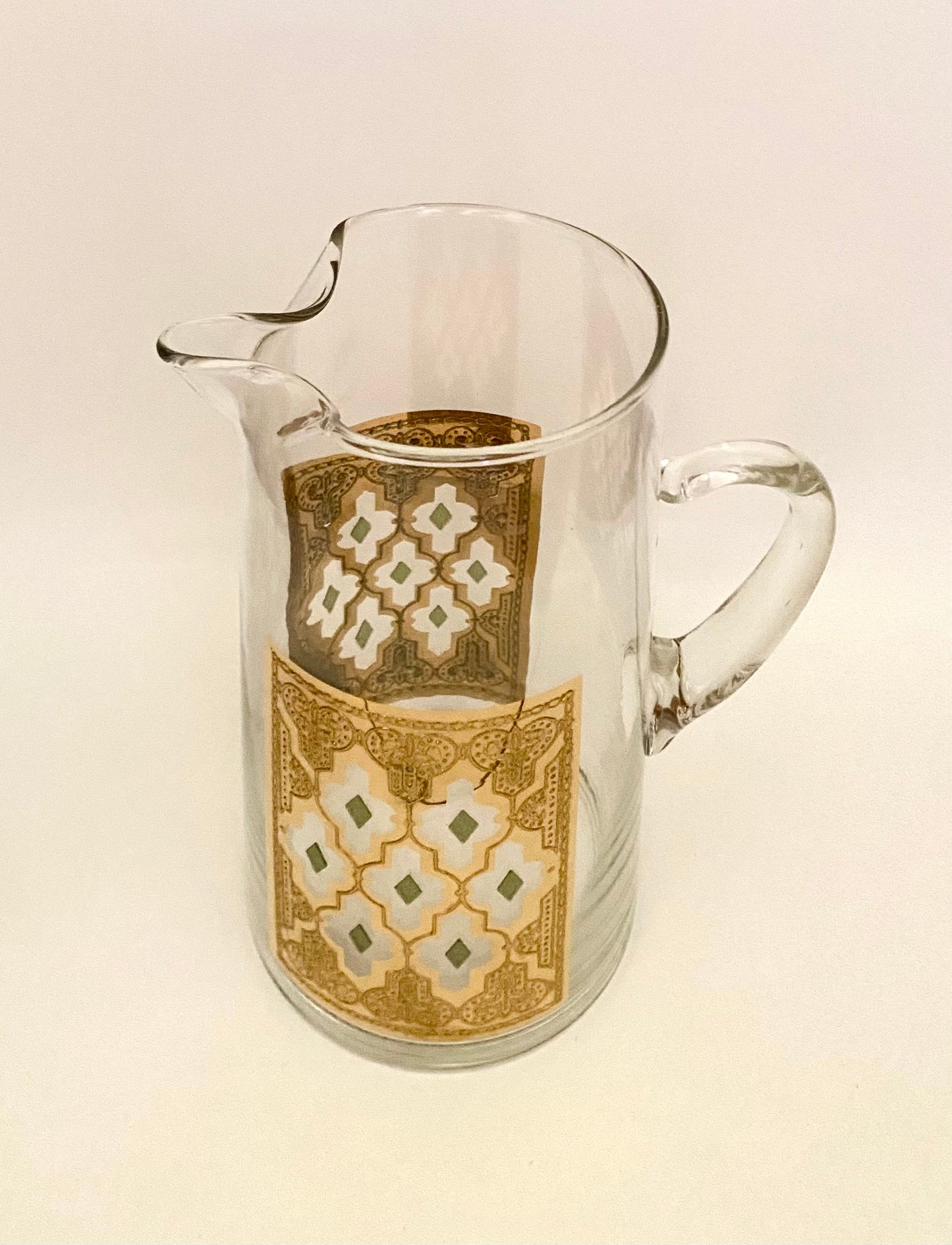 Culver Valencia Handled Pitcher