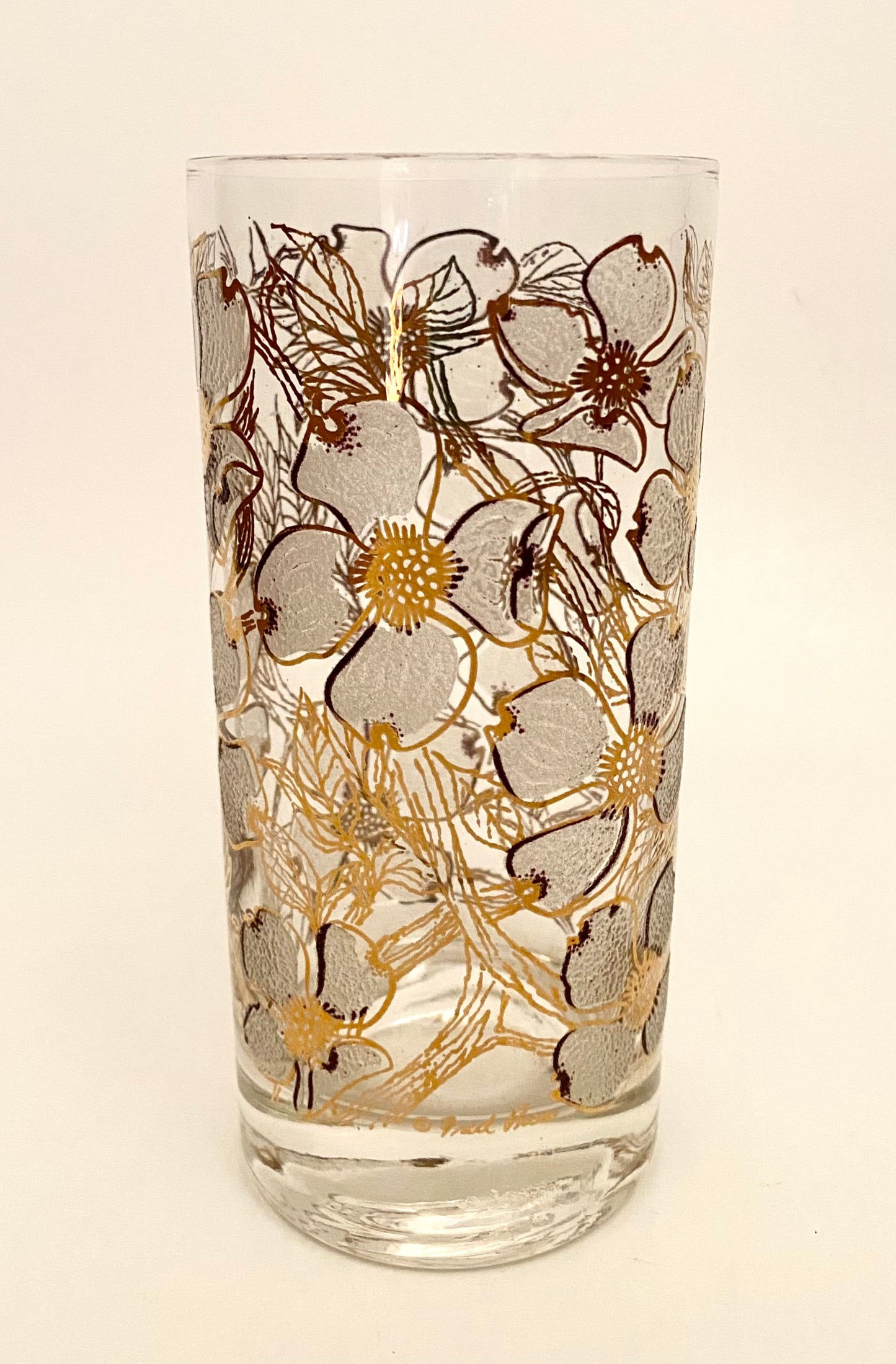 Fred Press White Dogwood Hiballs with Caddy (8)