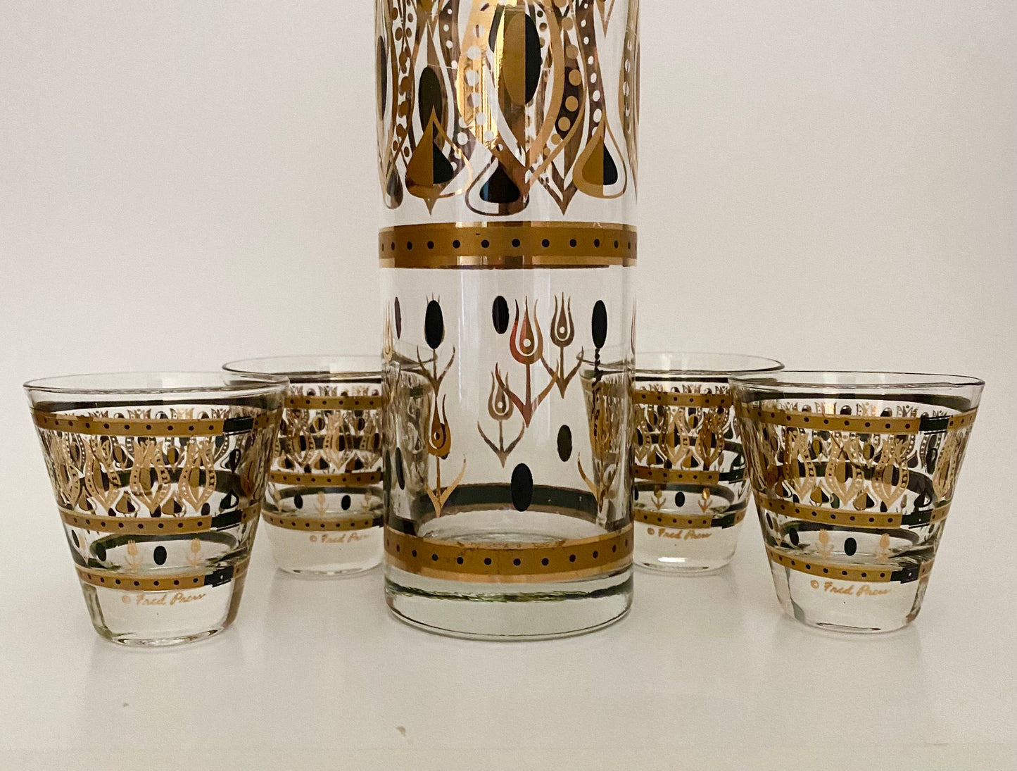 Fred Press Tulip Pitcher Set