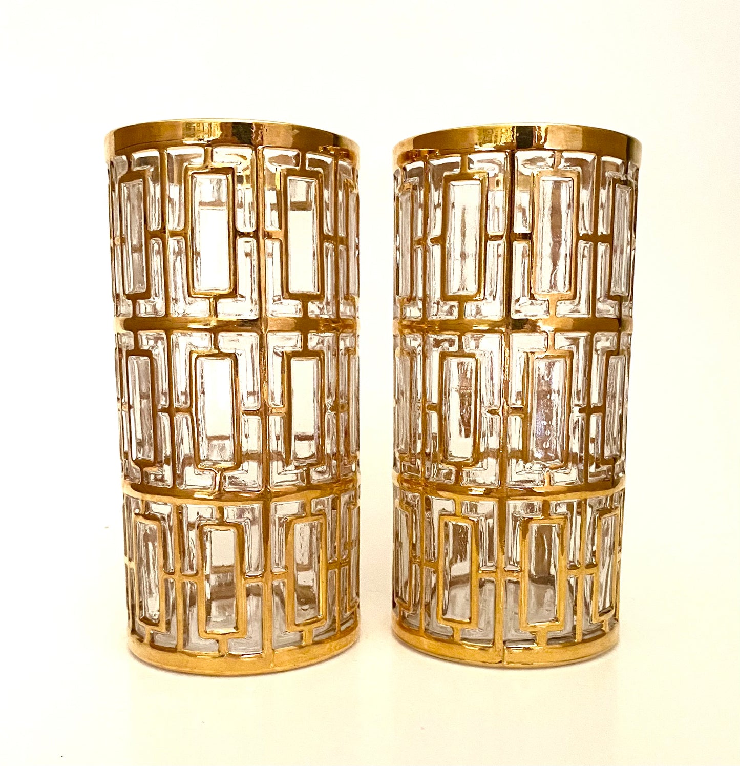 Imperial Glass Shoji Hiballs (Pair)