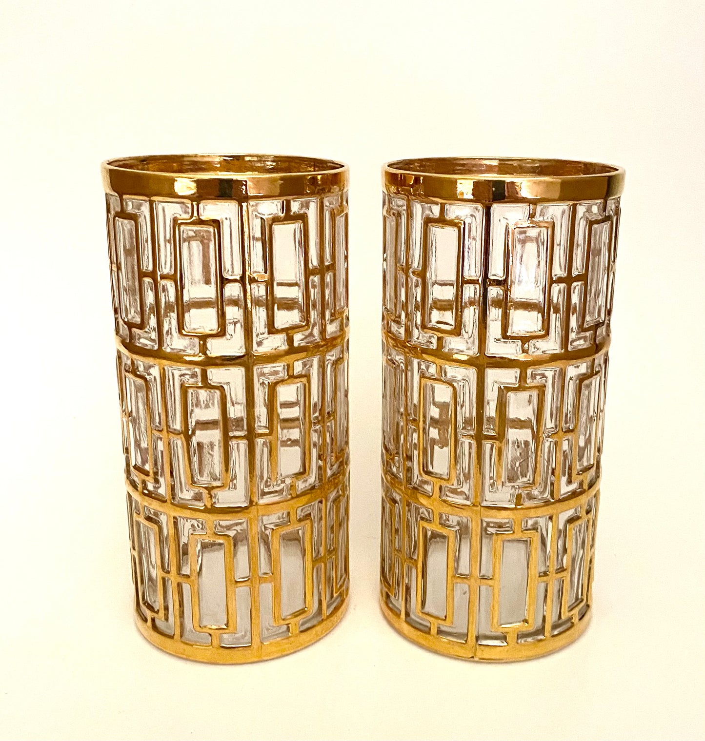 Imperial Glass Shoji Hiballs (Pair)
