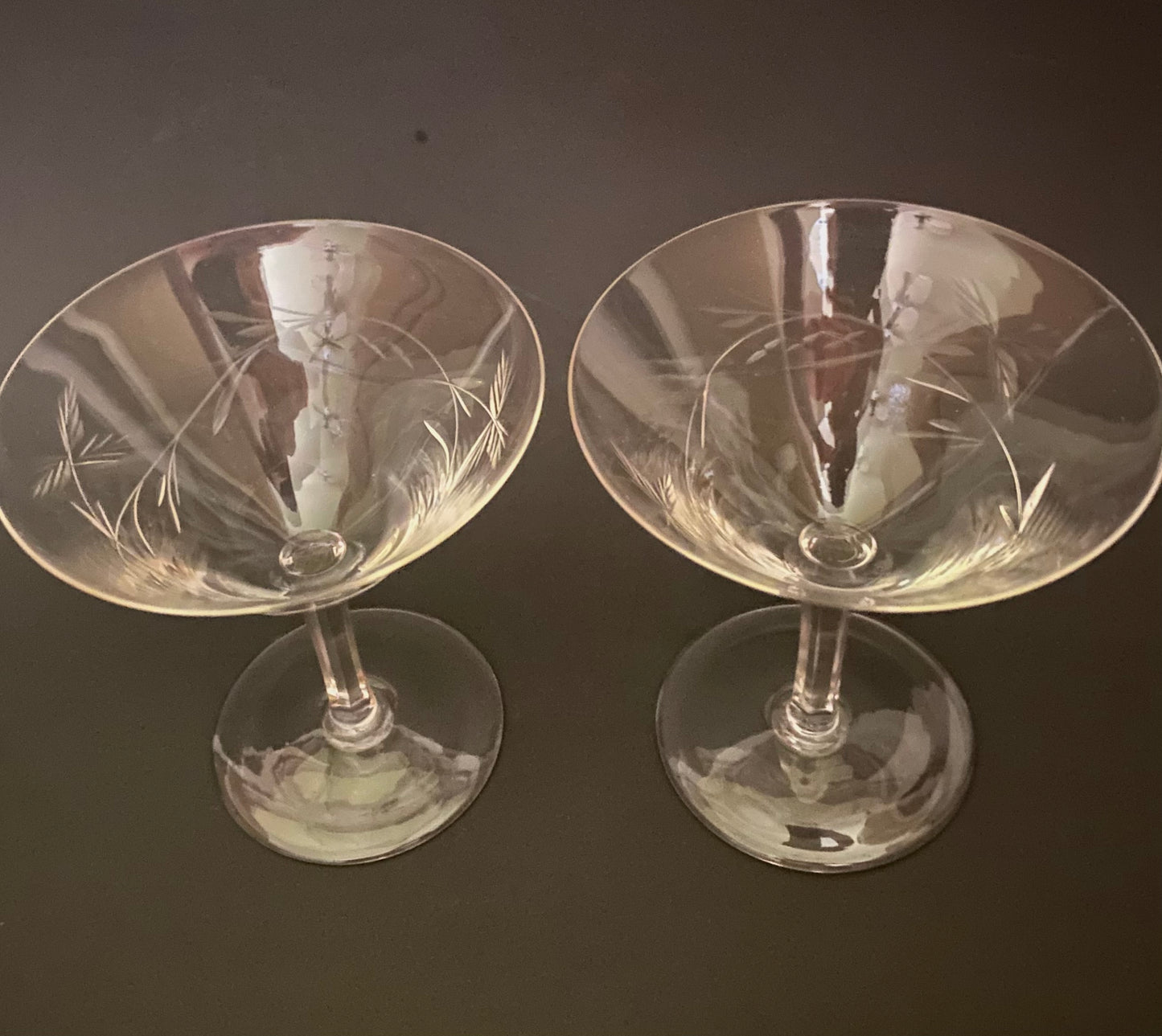 Trumpet Shaped Martini Glass (Pair) 6 Available