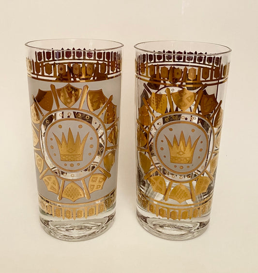 Mardi Gras Crown Hiballs (Pair) 3 Available