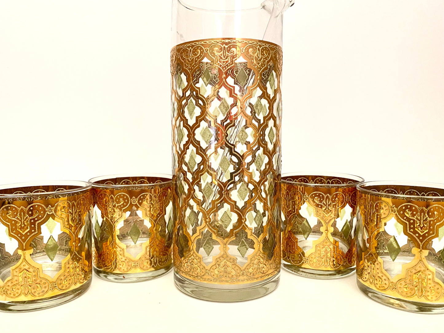 Culver Valencia Pitcher Set with Stir Stick