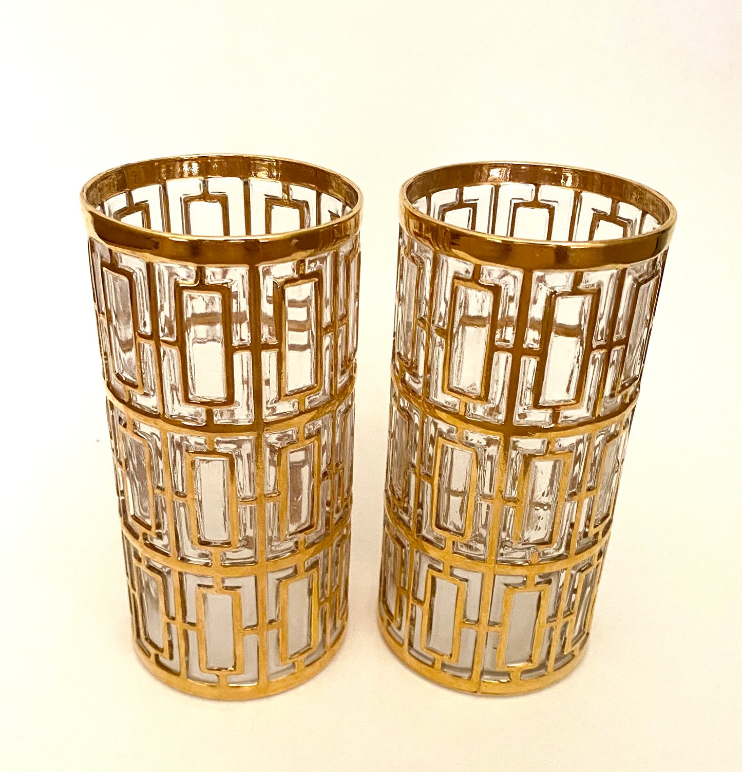 Imperial Glass Shoji Hiballs (Pair)