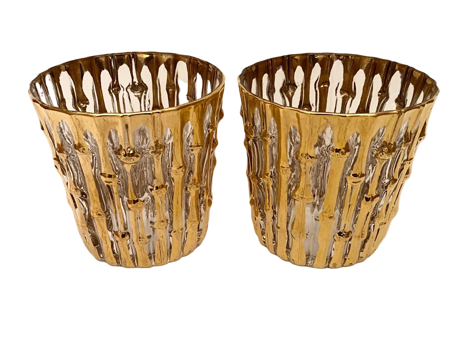 Imperial Glass Bambu Lowball/Rocks (Pair) Available