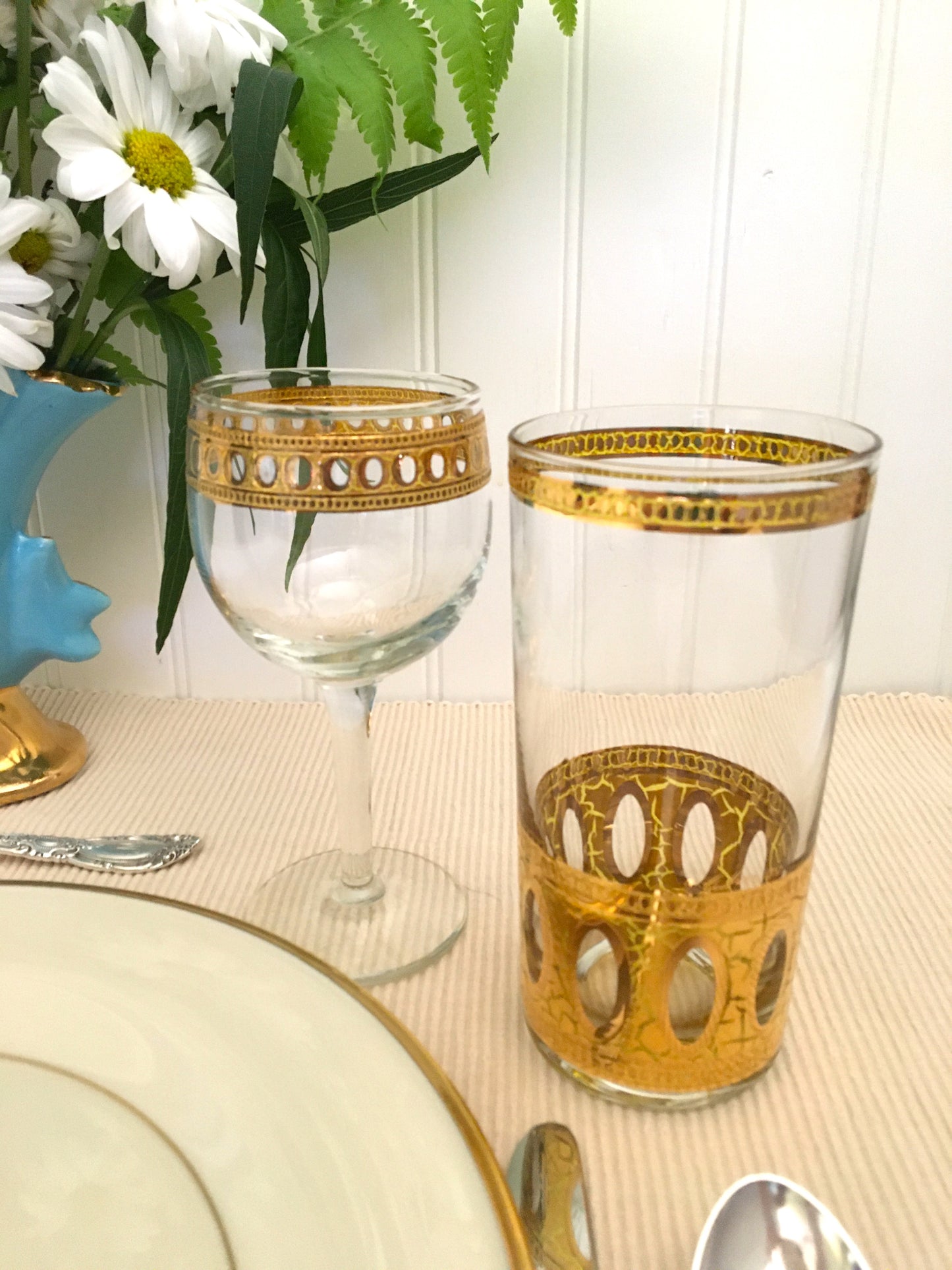 Culver Antigua Wine Glasses (2)