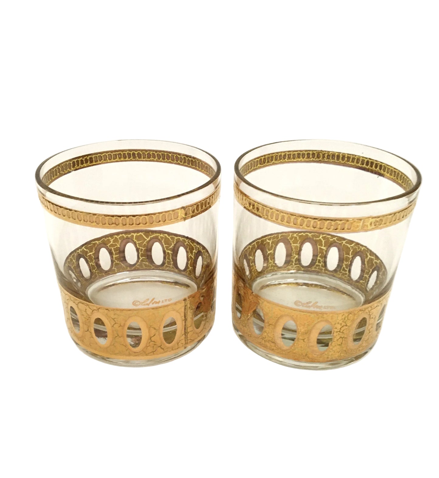 Culver Antigua Executive Cocktails (Pair) 8 Available