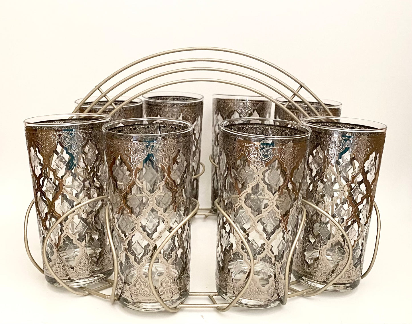 Culver Silver Valencia Highball Caddy (8)