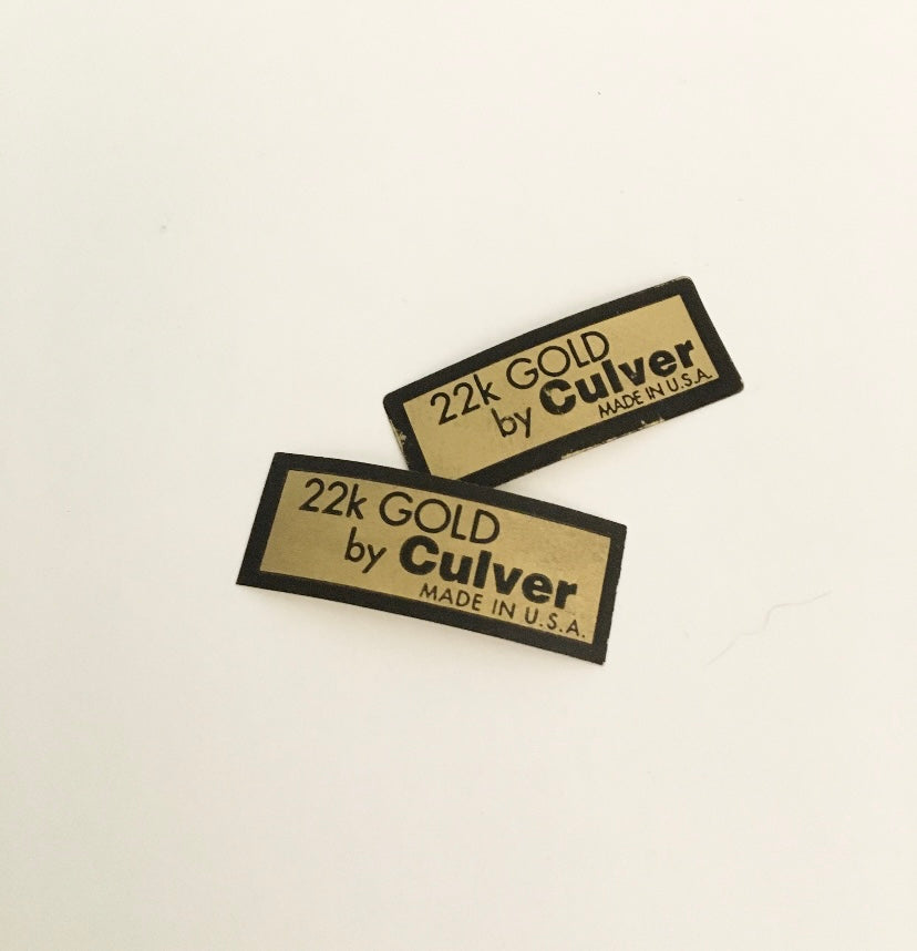 Culver Black/Red Marble Executive On the Rocks (Pair) 1 Available