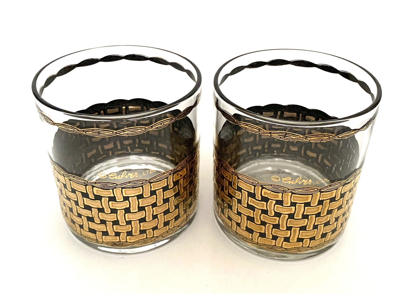 Culver Basketweave Executive Cocktails (2)