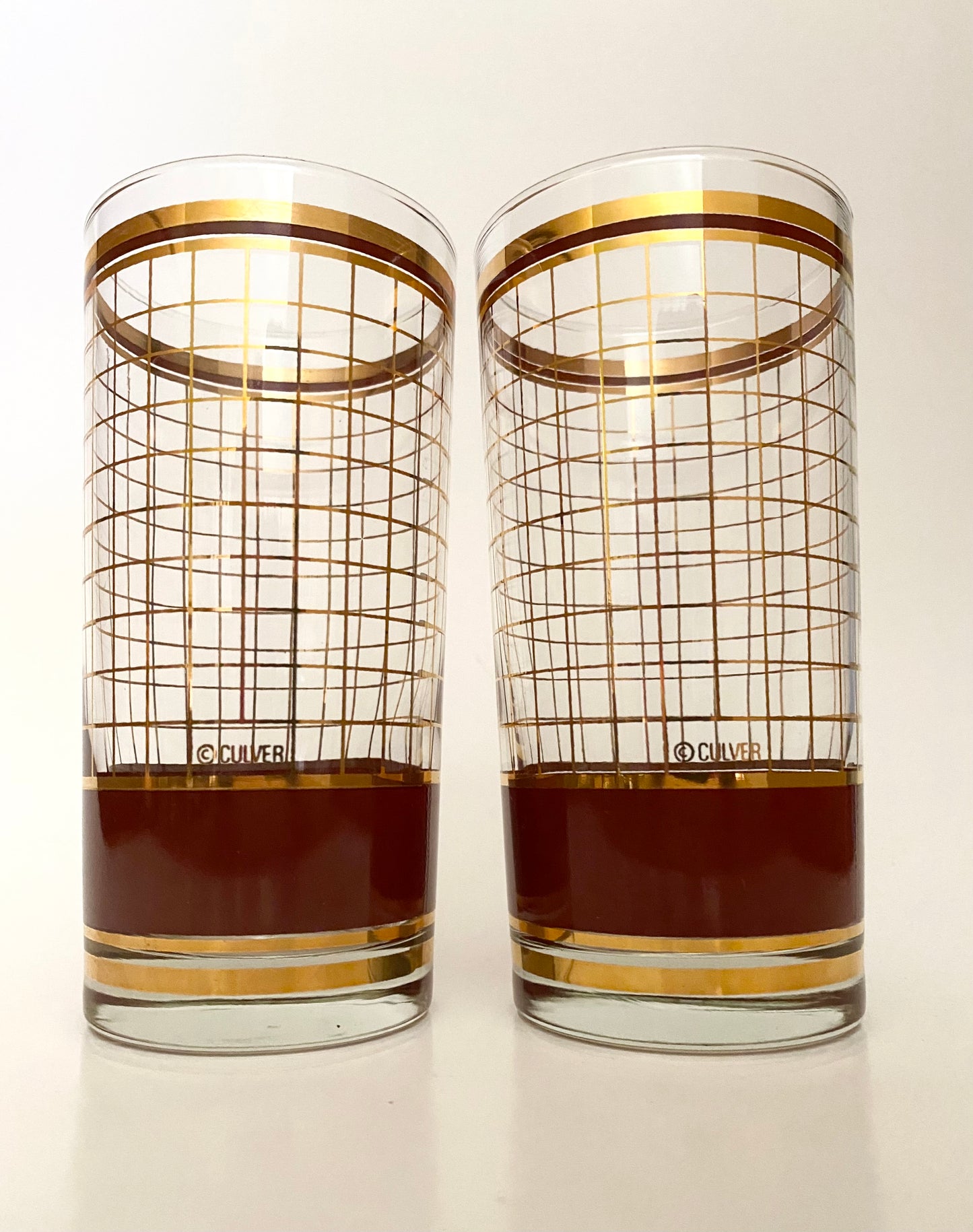 Culver Devon Red Hiballs (Pair) 2 Available