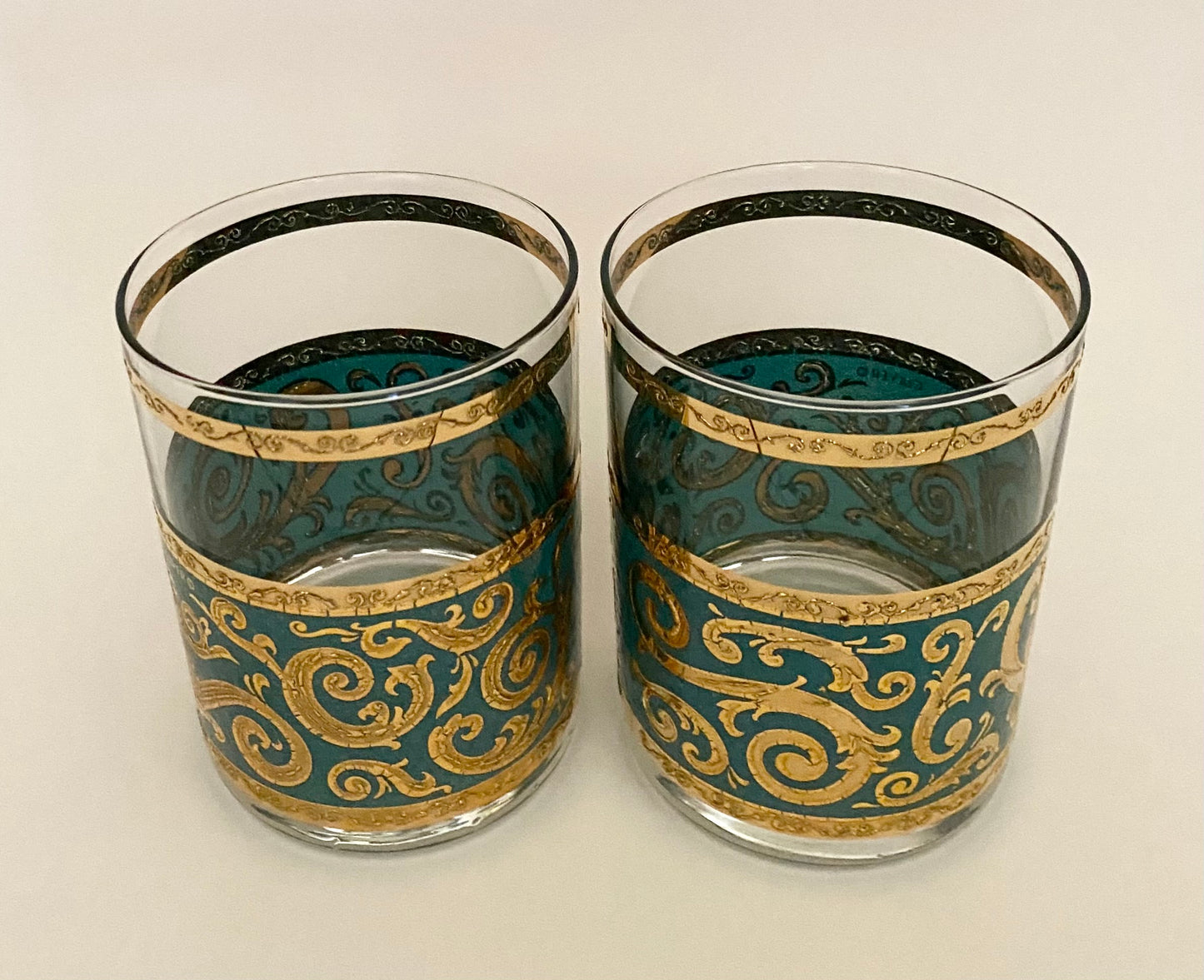 Culver Teal Toledo Executive On the Rocks (Pair) 1 Available