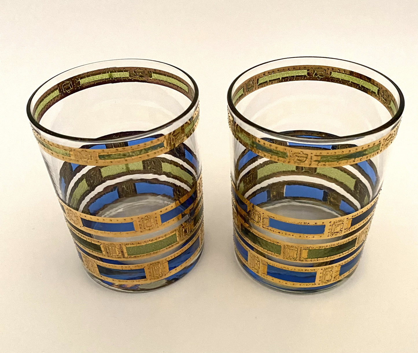 Culver Blue Empress Executive On The Rocks (Pair) 1 Available