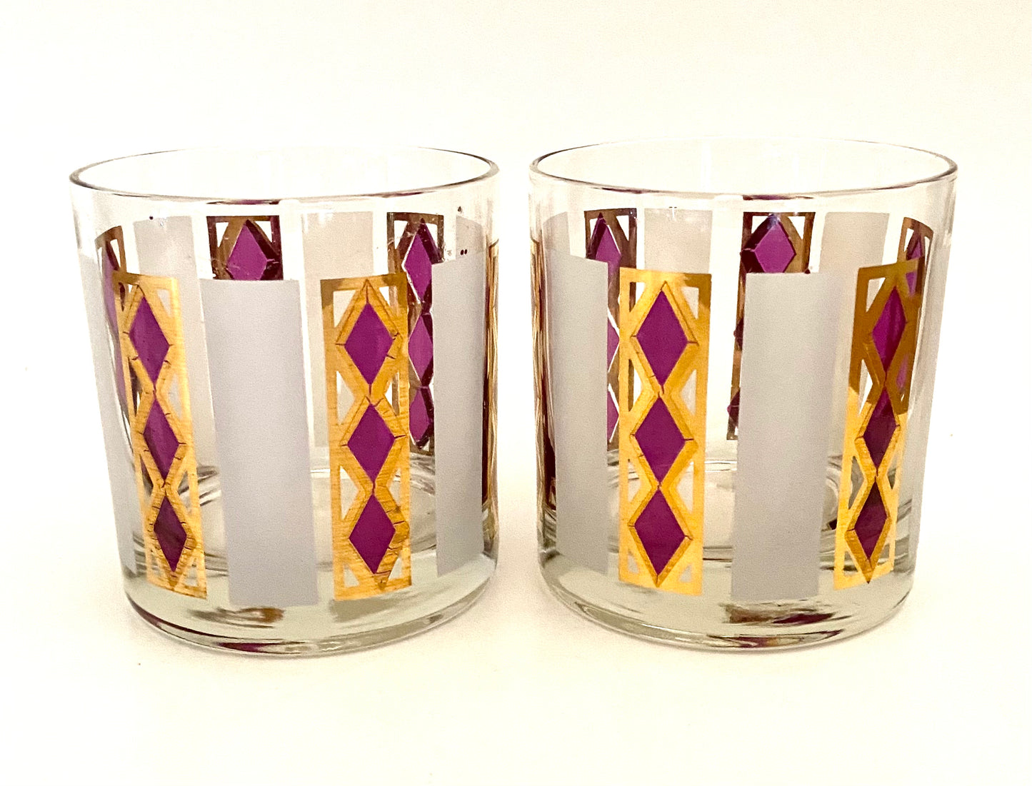 Federal Glass Elsinor Rocks (Pair) 2 Available