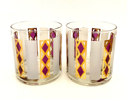 Federal Glass Elsinor Rocks (Pair) 2 Available