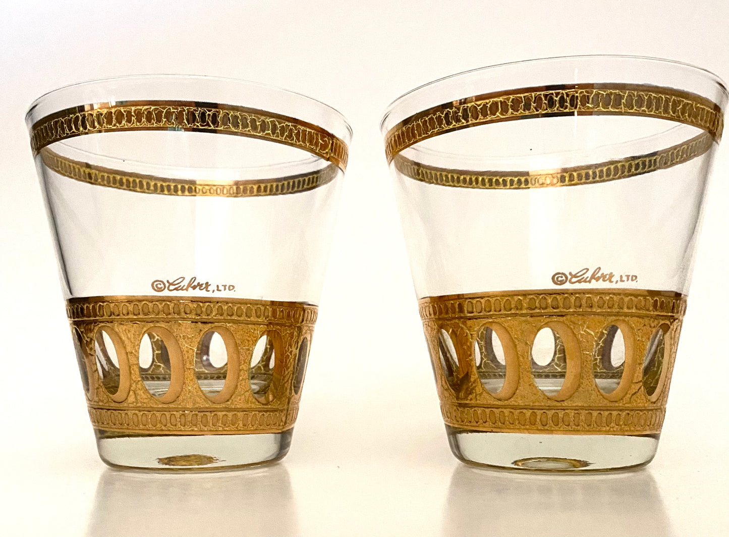 Culver Antigua Suburbans/Double Old Fashioned (Pair) 4 Available