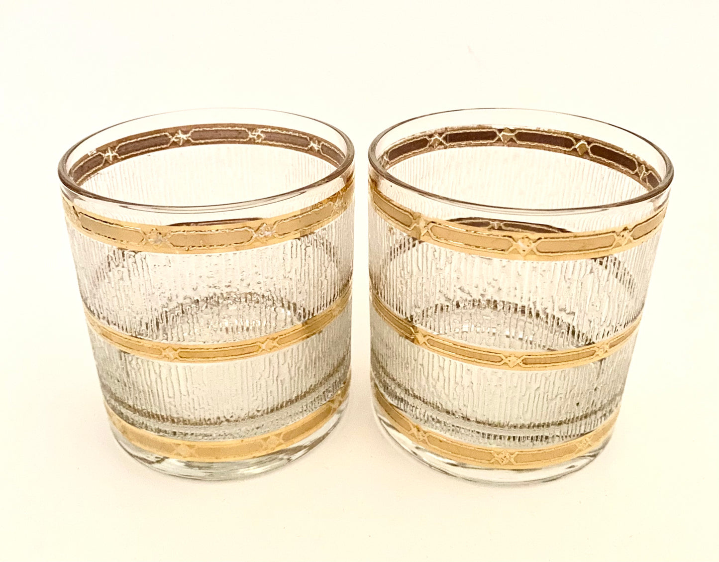 Culver Textured Gold Executive Cocktails (2)