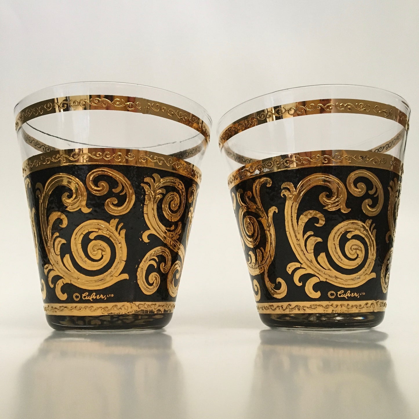 Culver Black Ebony Baroque Suburbans/Double Old Fashioned (2)