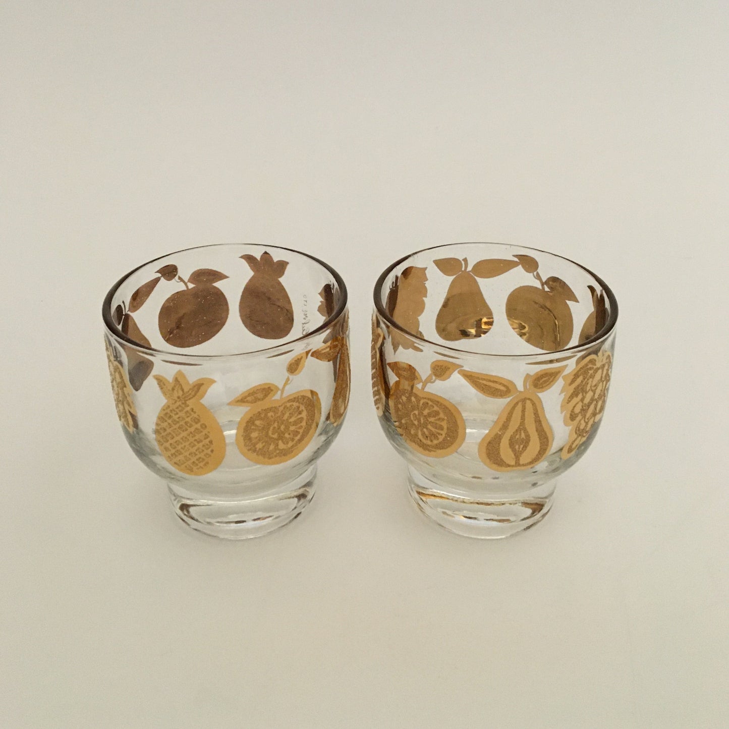 Culver Florentine Footed Whiskey (Pair) 5 Available