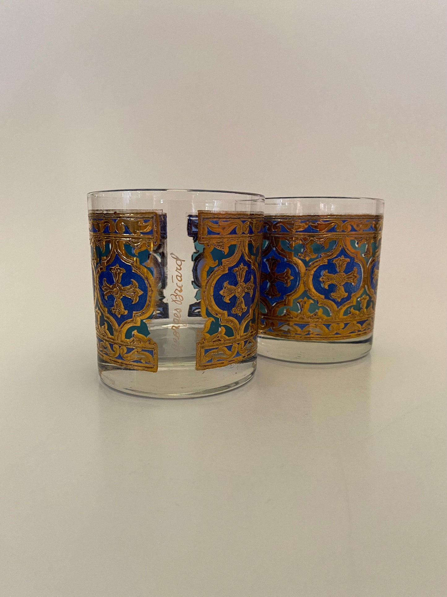 Georges Briard Firenze Whiskey Glasses (Pair) 1 Available
