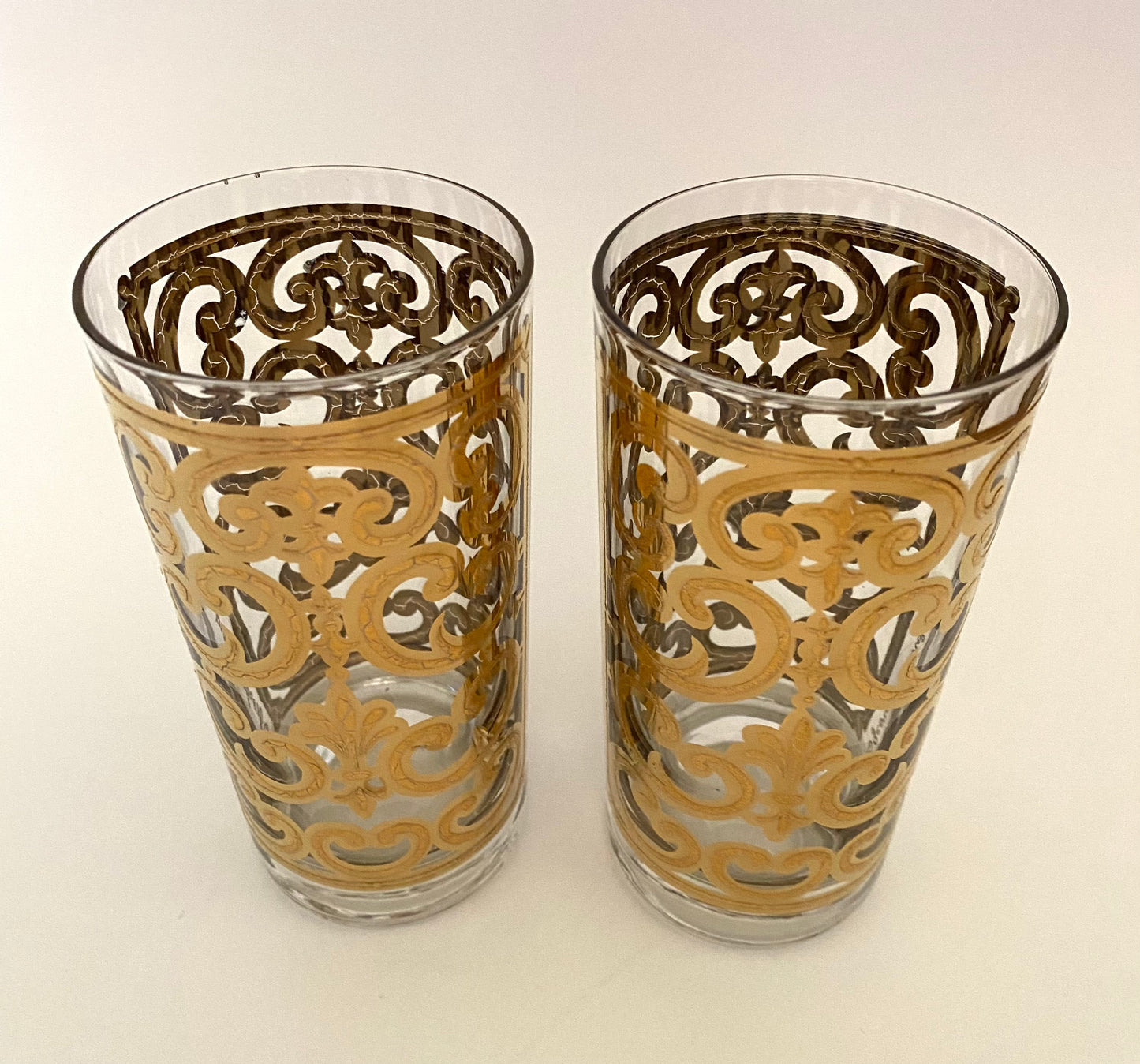 Georges Briard Spanish Gold Hiballs (Pair)