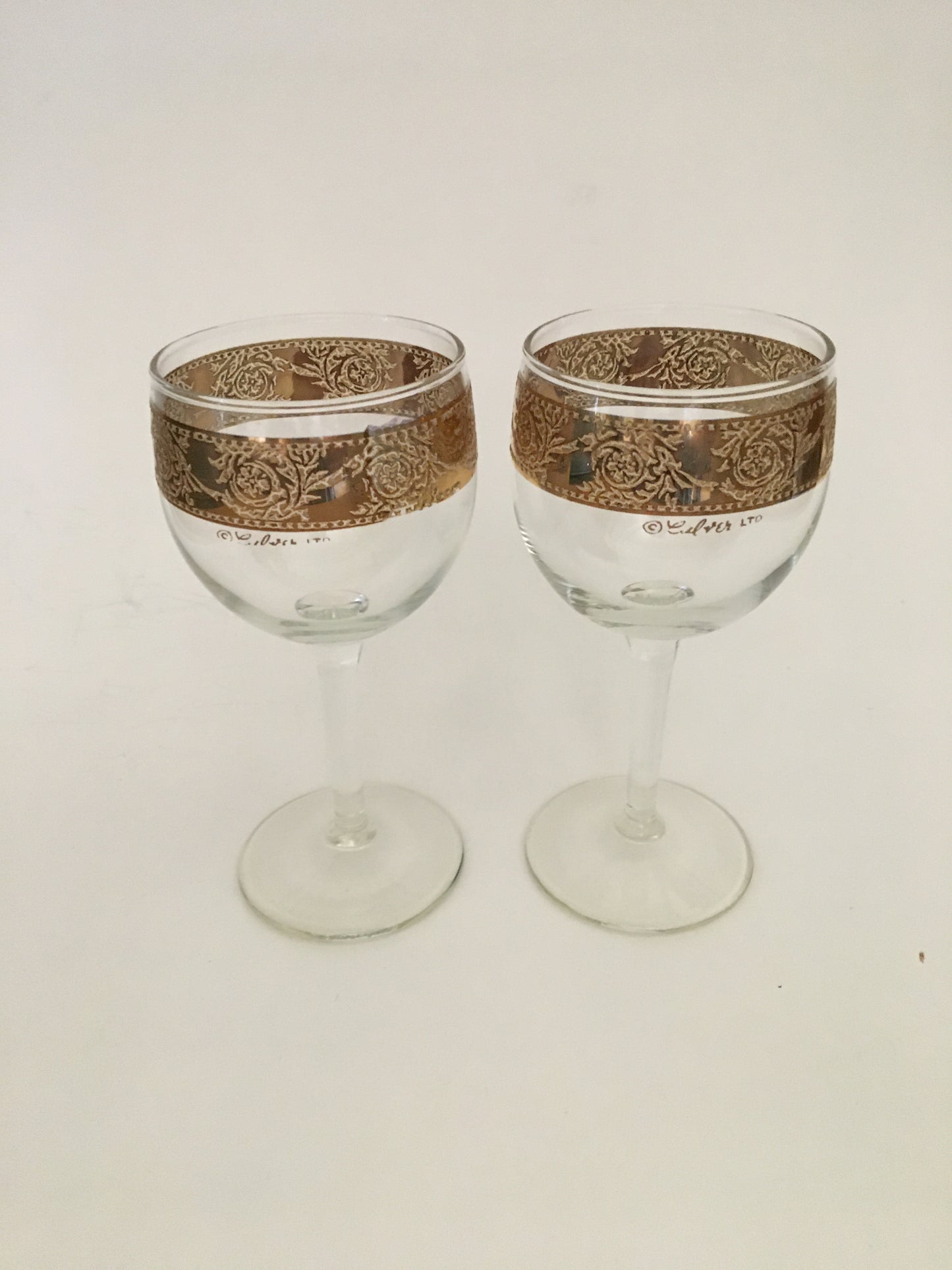 Culver Tyrol Wine Glasses (Pair) 7 Available