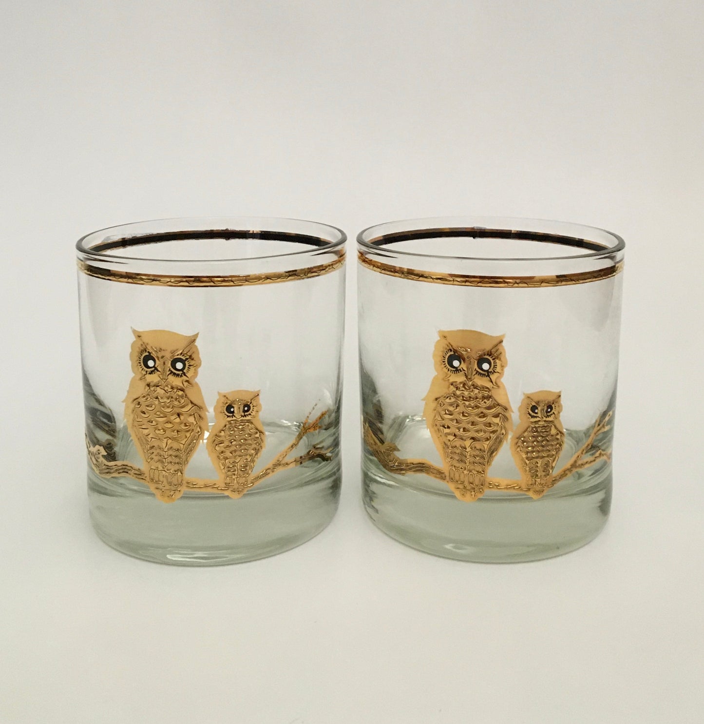 Culver Owl Executive Cocktails/Whiskey (Pair) 15 Available