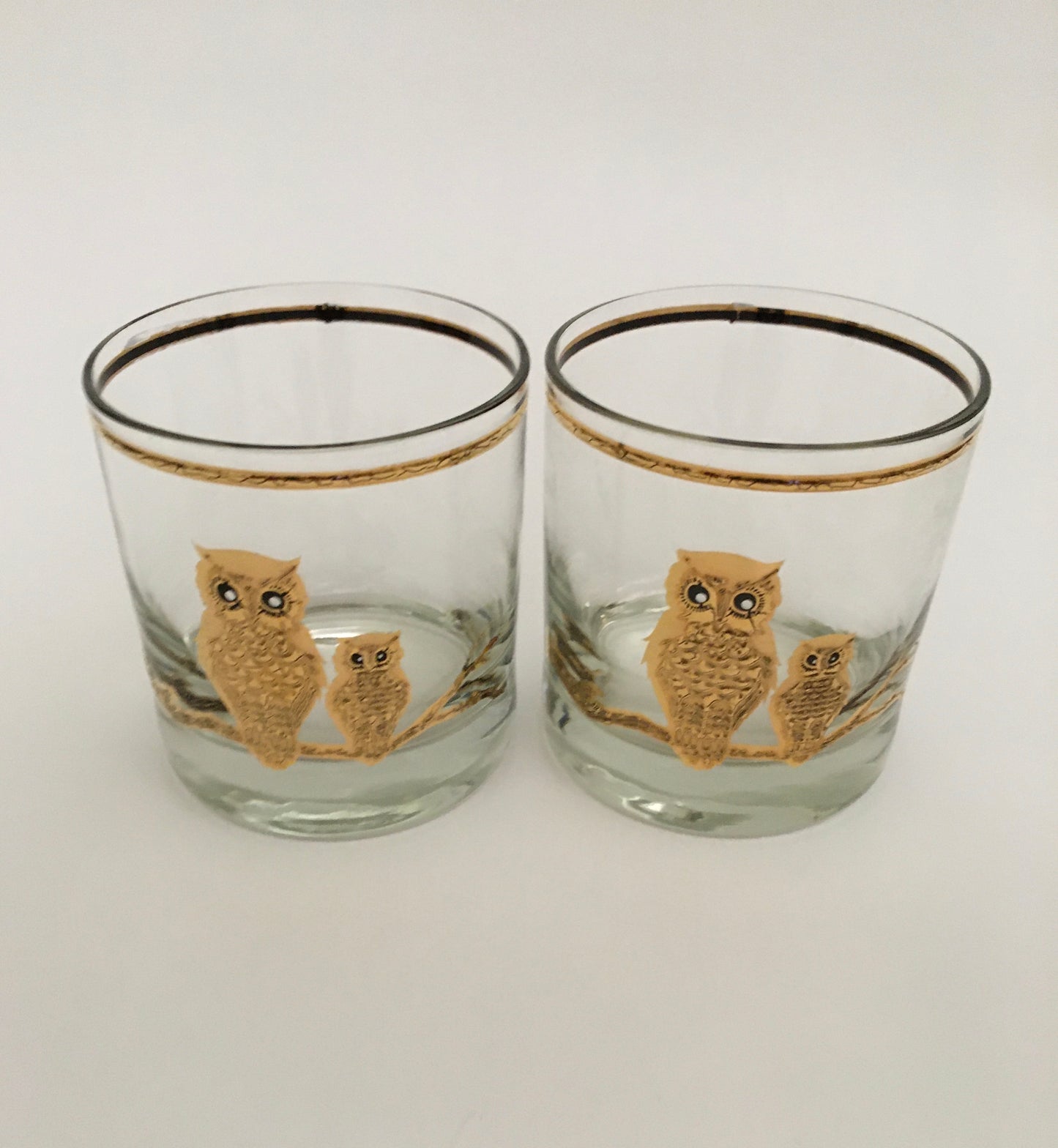 Culver Owl Executive Cocktails/Whiskey (Pair) 14 Available