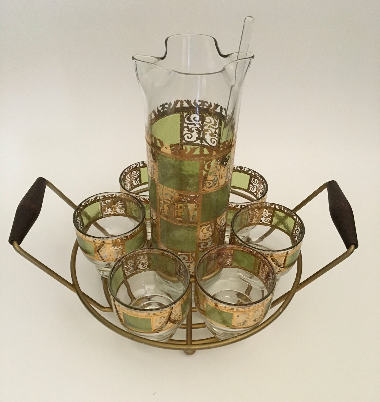 Culver Prado Cocktail Set with Caddy