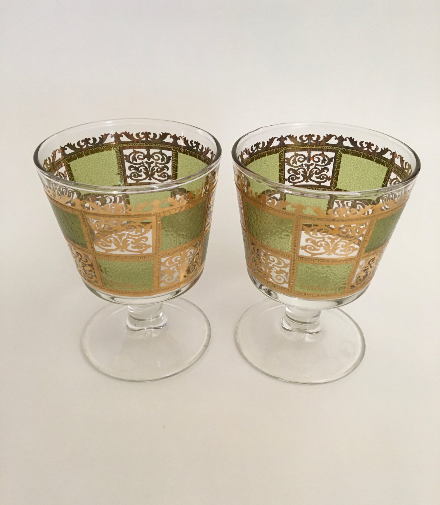Culver Prado Cocktail Stems (Pair) 1 Available