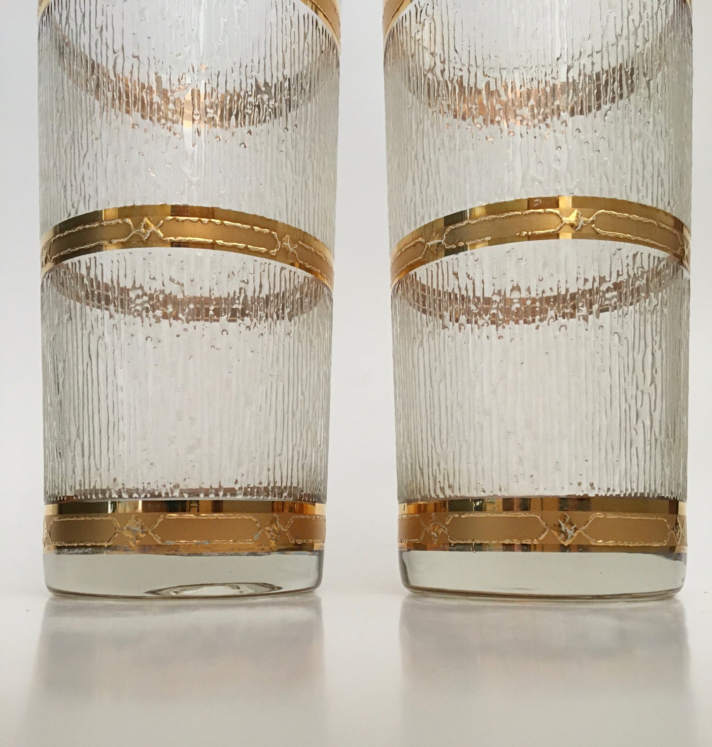 Culver Textured Gold Hiballs (2)