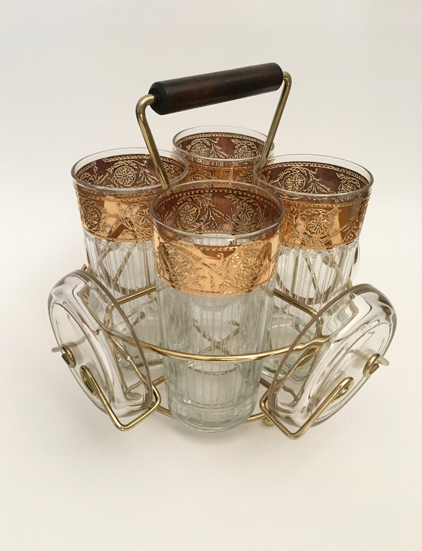 Culver Tyrol Hiball Caddy with Coasters