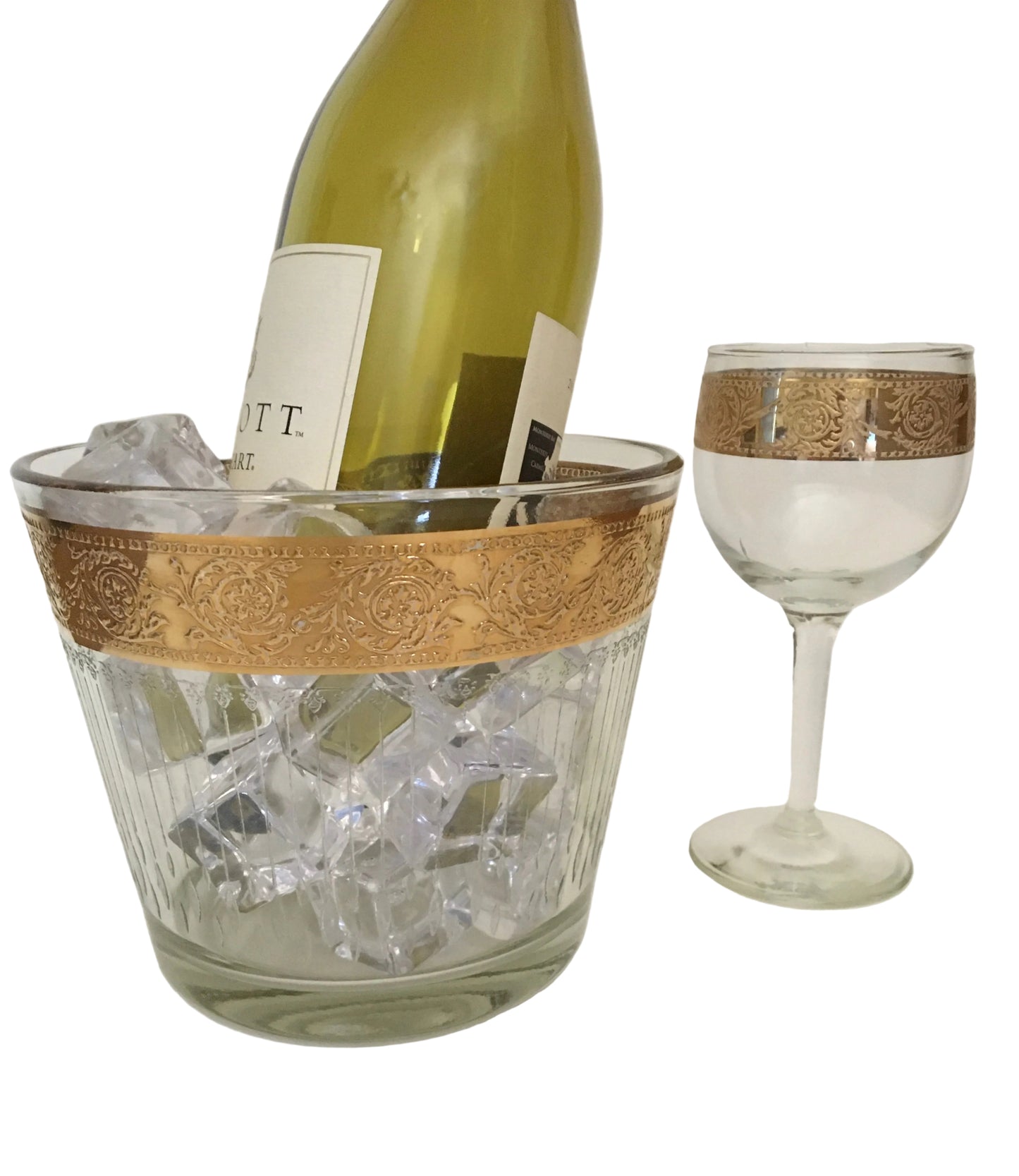 Culver Tyrol Wine Glasses (Pair) 7 Available