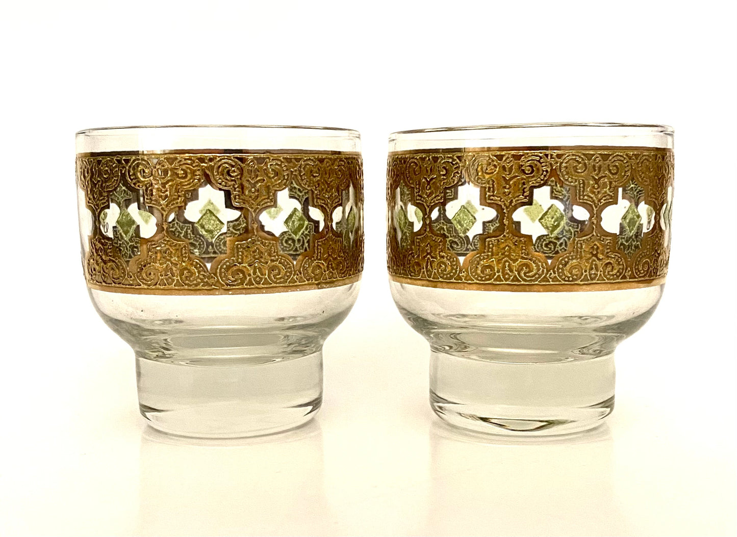 Culver Valencia Footed Whiskey (Pair) 20 Available