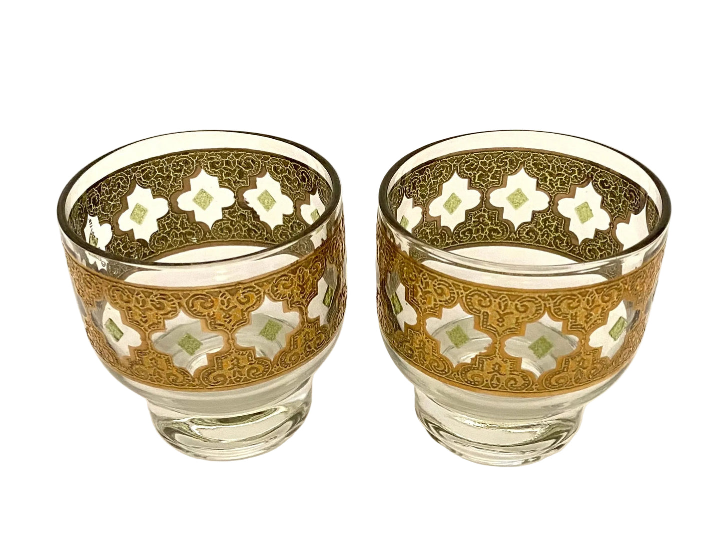 Culver Valencia Footed Whiskey (Pair) 15 Available