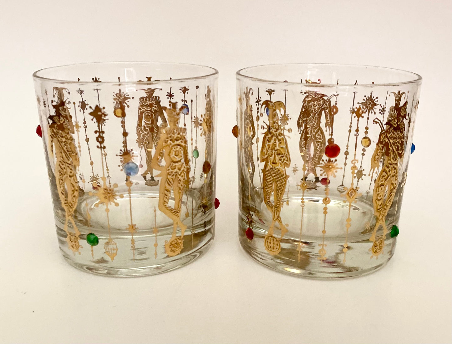 Culver Mardi Gras Jester Executive On The Rocks (Pair) 1 4 Available