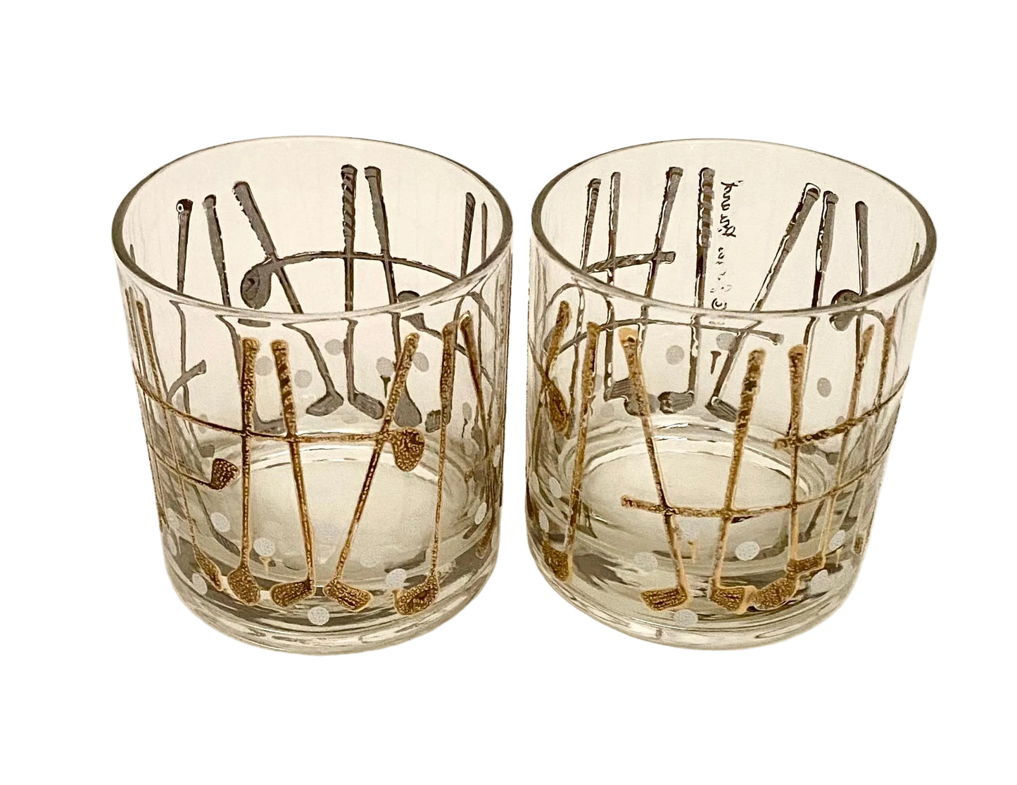 Georges Briard Golf Club Whiskey (Pair) 2 Available