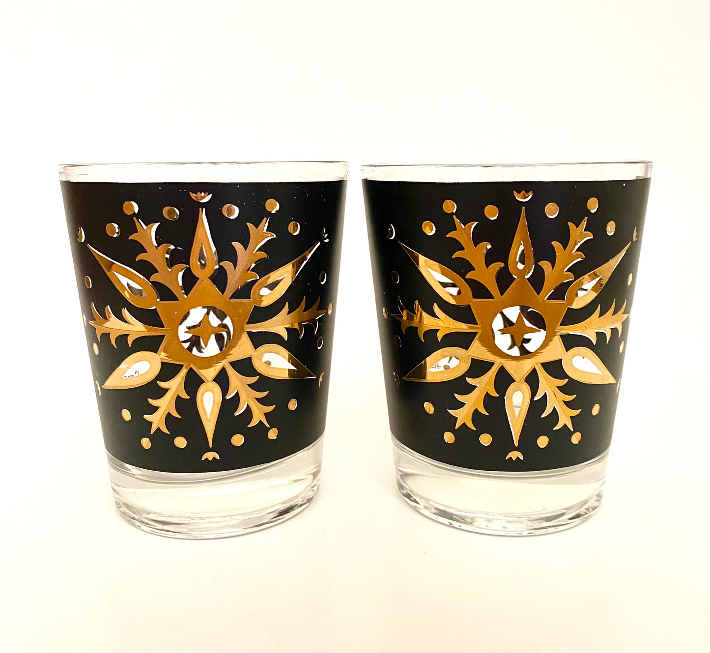 Helen Conroy Snowflake Double Old Fashioned (Pair) 2 Available