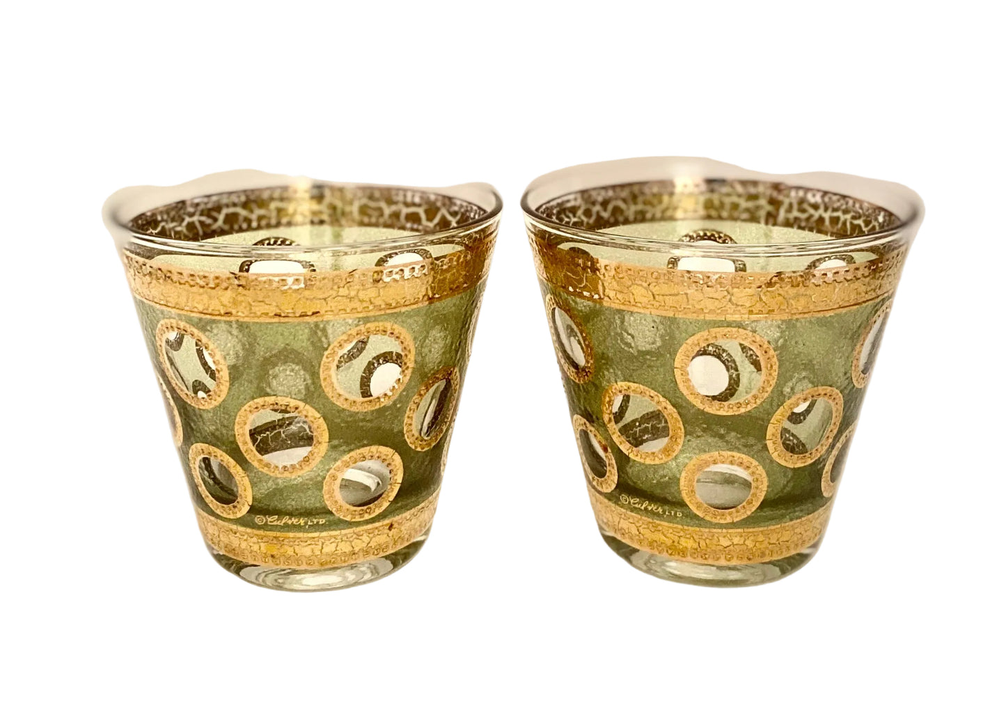 Culver Green Circle On the Rocks/Old Fashioned (Pair) 1 Available