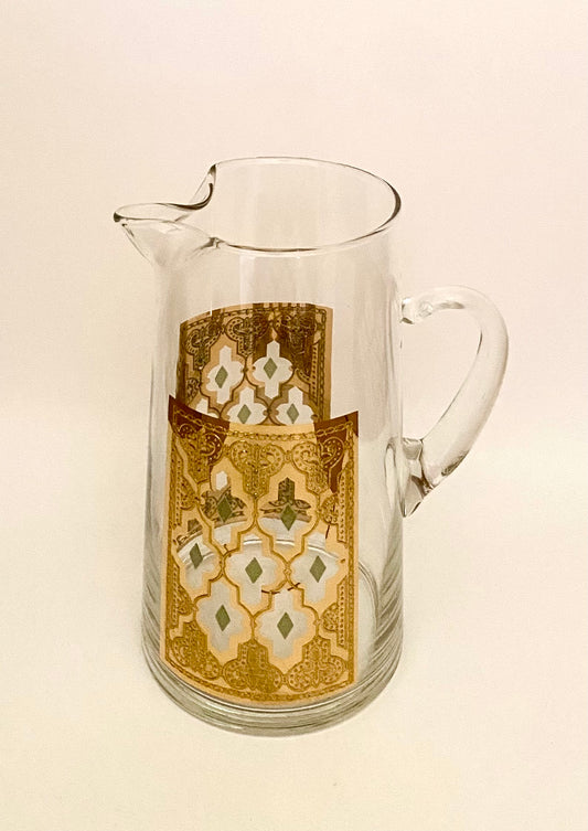 Culver Valencia Handled Pitcher