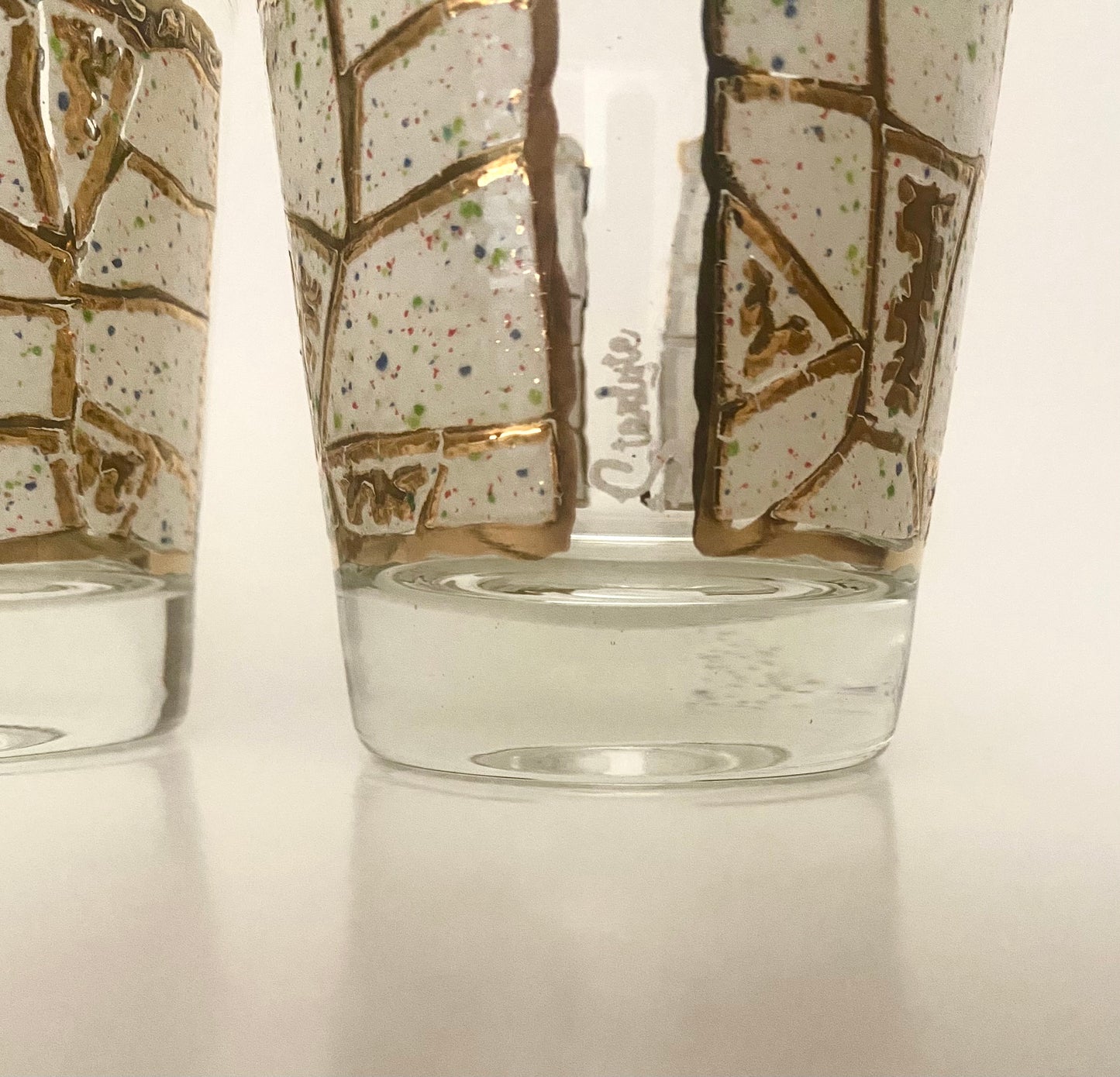 Starlyte Confetti Whiskey Glasses (Pair) 2 Available