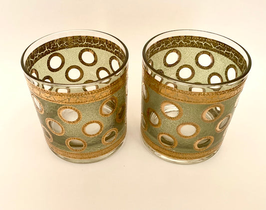Culver Green Circle Rocks/Whiskey (Pair) 1 Available