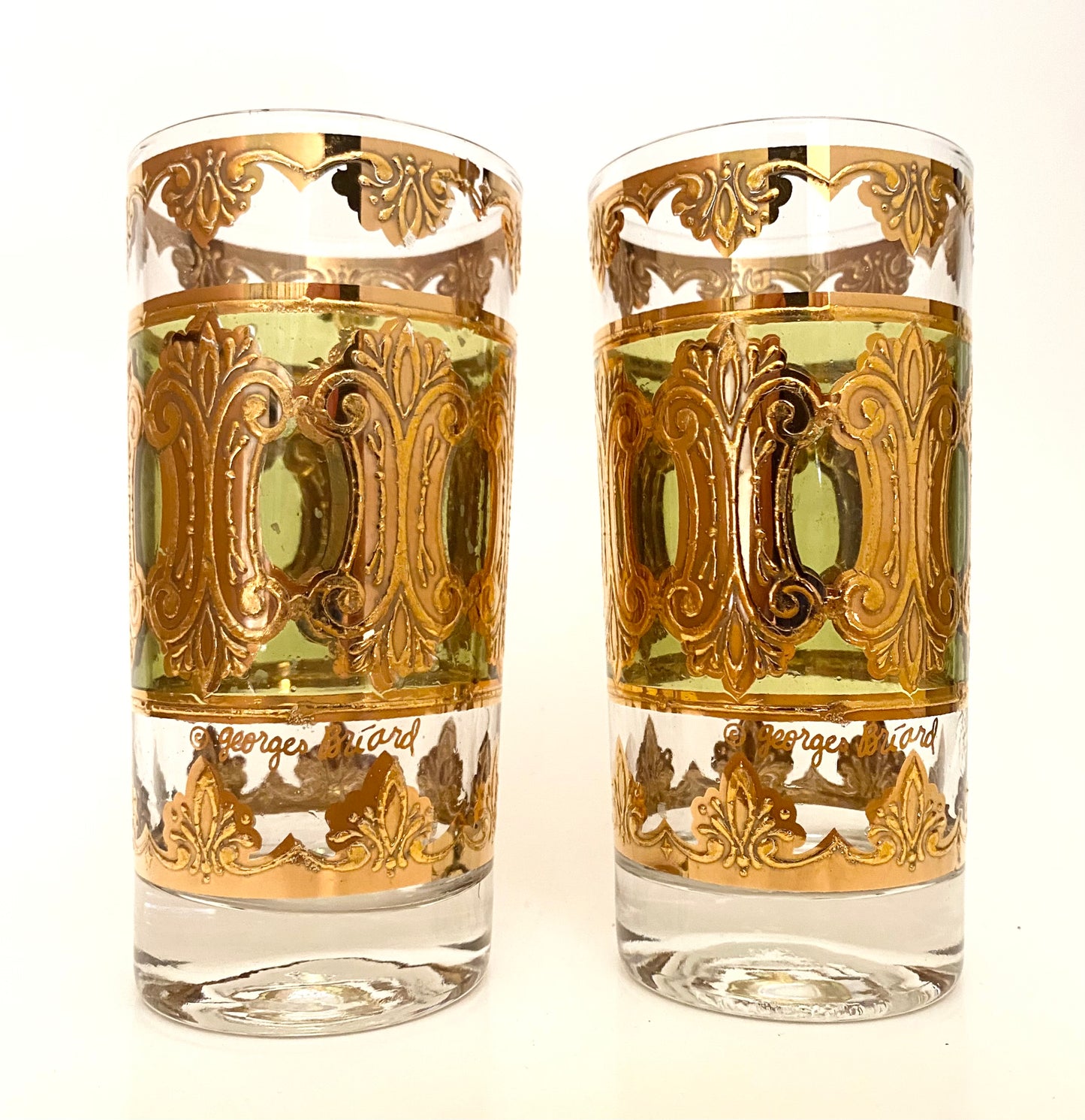 Georges Briard Baroque Hiballs (Pair) 4 Available