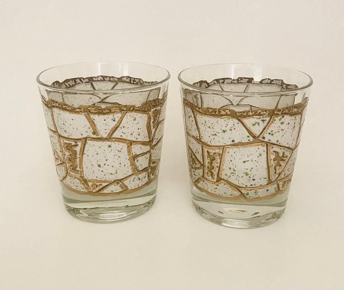 Starlyte Confetti Whiskey Glasses (Pair) 2 Available