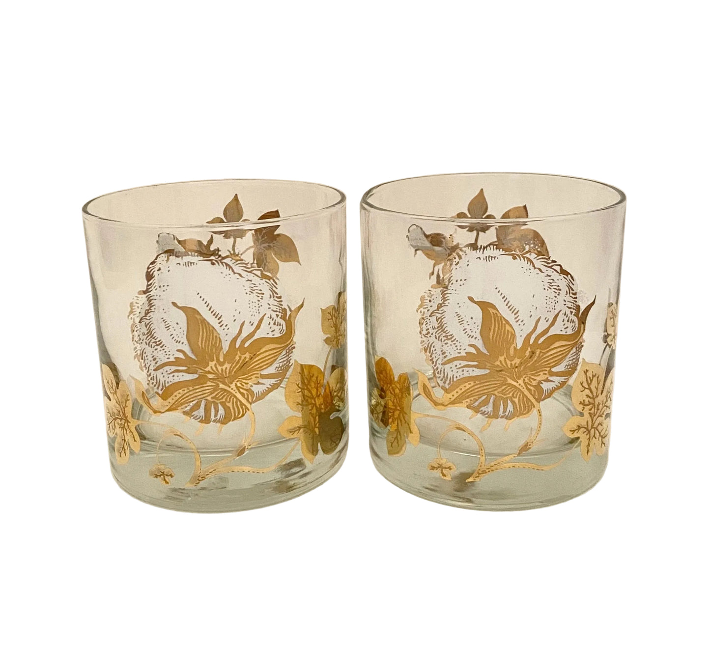 Culver Cotton Boll Executive Cocktail/Rocks (Pair) 3 Available