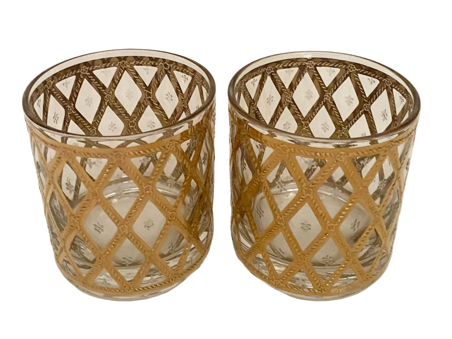 Culver Brussels Whiskey Glasses (Pair) 4 Available