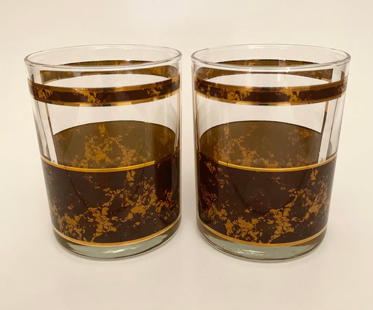 Georges Briard Tortoise Shell Rocks (Pair) 2 Available