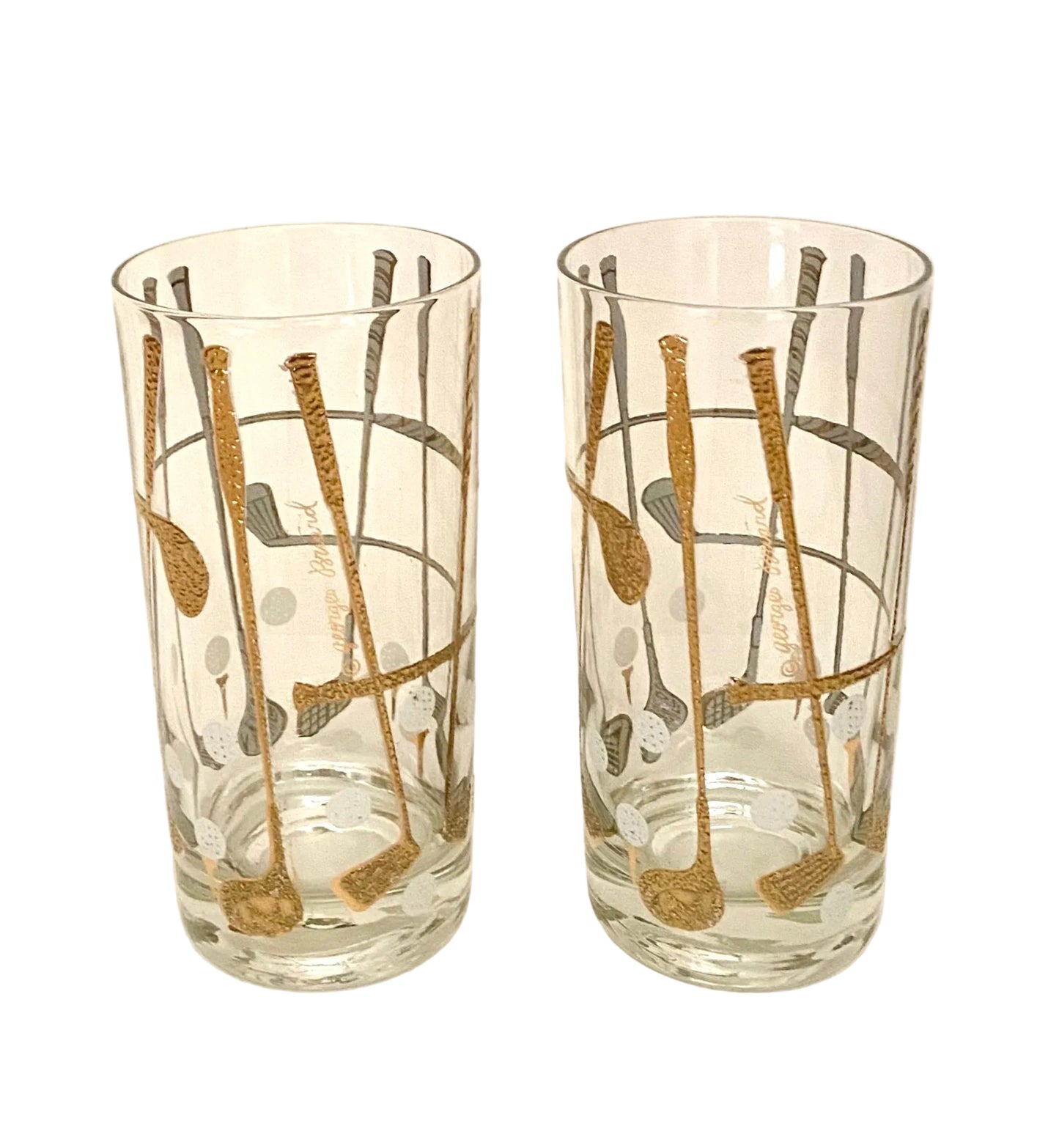 Georges Briard Golf Club Hiballs (Pair) 4 Available
